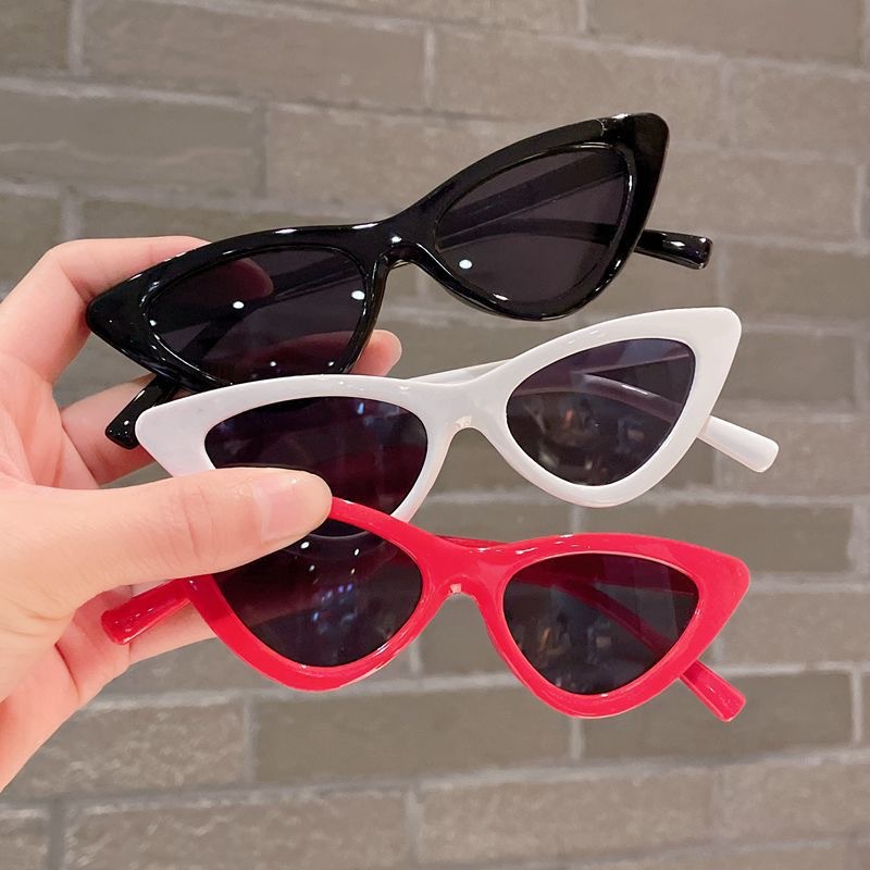 Children's sunglasses, fashionable trend triangle for boys, cat's eye, western style