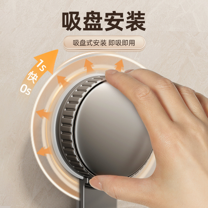 吸盤歯ブラシホルダー壁掛け式穴なし電動歯ブラシホルダートイレうがいカップ歯ブラシ歯磨き粉ラック|undefined