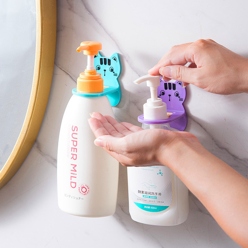 トイレ入浴剤ラックシャンプーラック穴なし壁掛けラック収納ラックフック|undefined