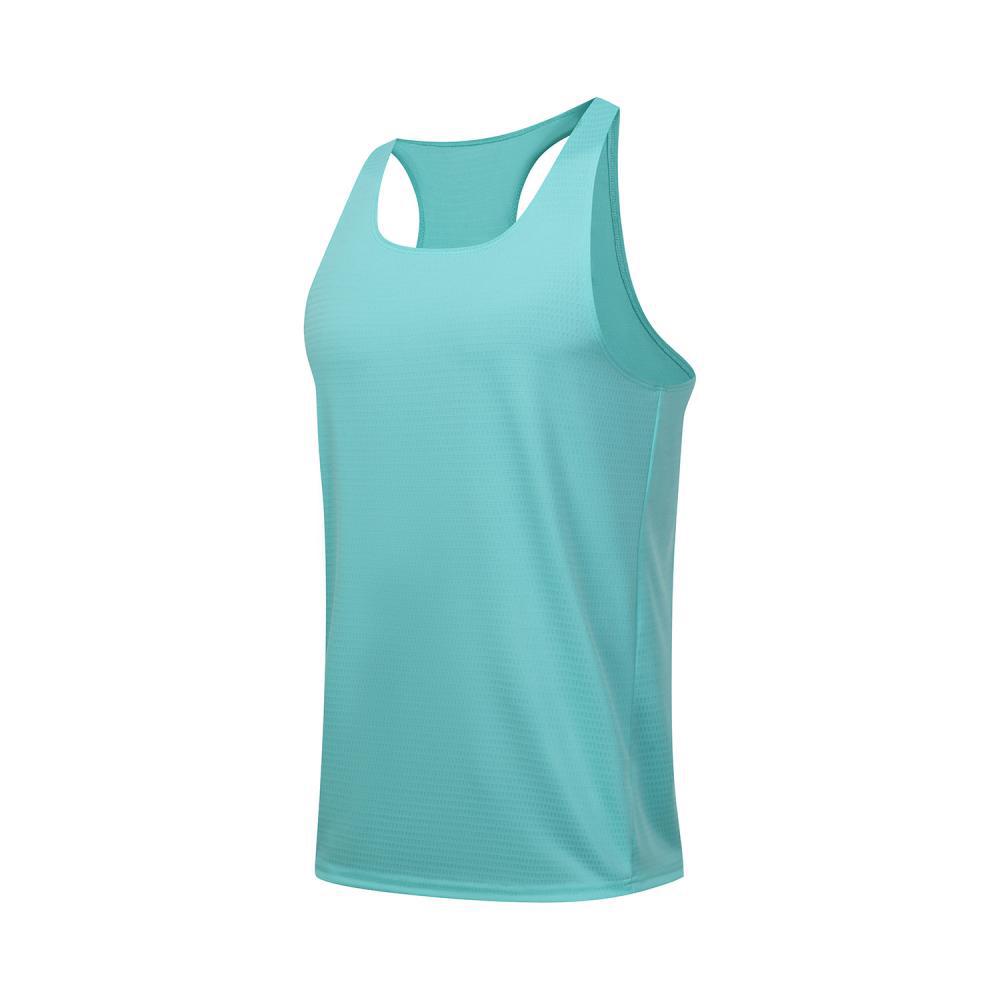 Men's summer fitness clothing, sleeveless basketball training quick-dry vest, breathable running marathon sports quick-dry