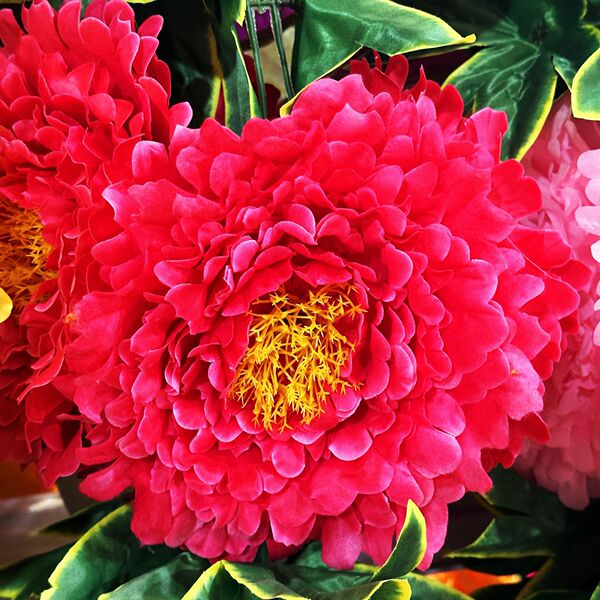Qingming Festival chrysanthemum silk flower sacrifice flower and…