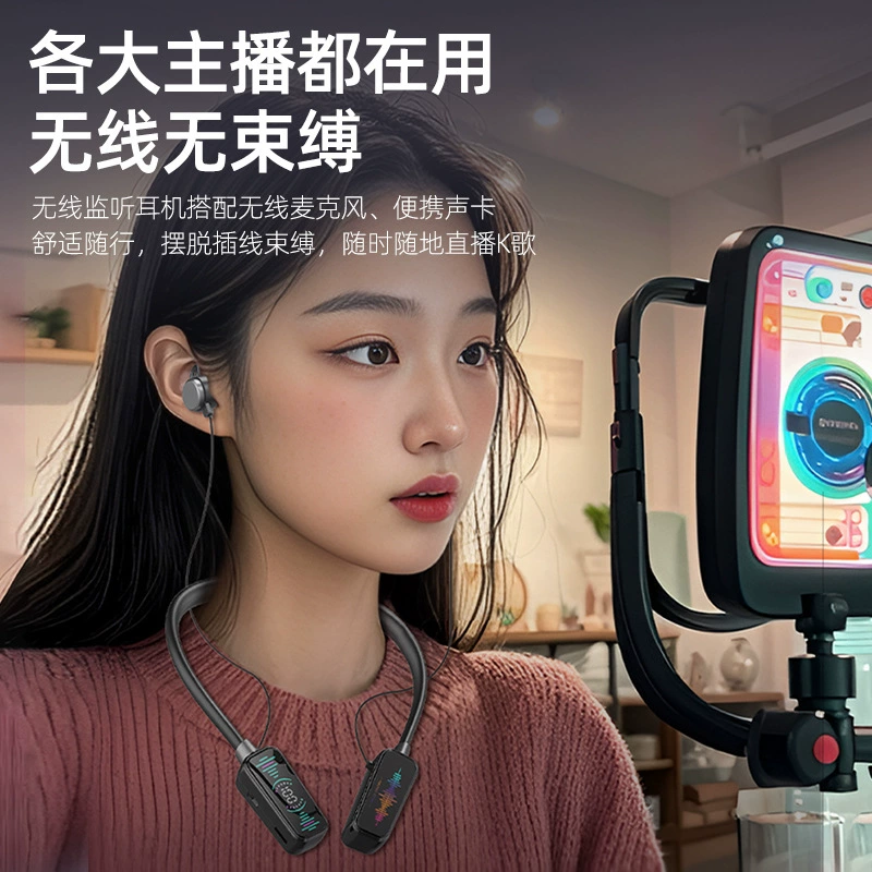 Новые беспроводные ошейники с Bluetooth гарнитурой с ультра-долгой батареей временем в режиме ожидания, высокая емкость батареи, возвращение уха K-Rock совместимы с Apple и Huawei OPP