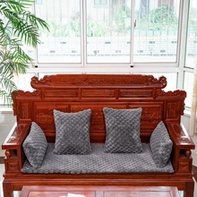 CB@靠背垫坐垫防滑垫沙发套短毛绒靠背仿兔绒沙发垫