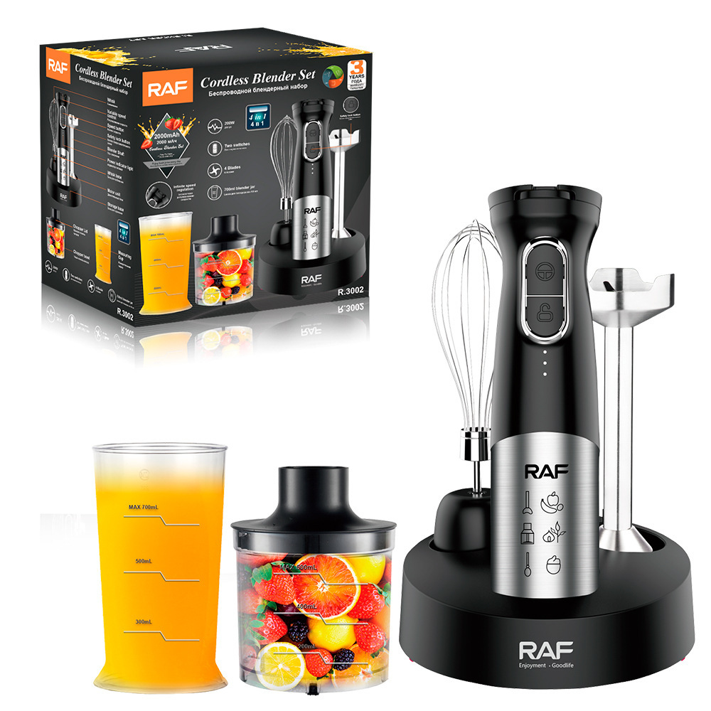 Exprimidor de jugo eléctrico de acero inoxidable transfronterizo estándar europeo motor multifuncional de gran capacidad mezclador de jugo crude varilla de cocina image 61