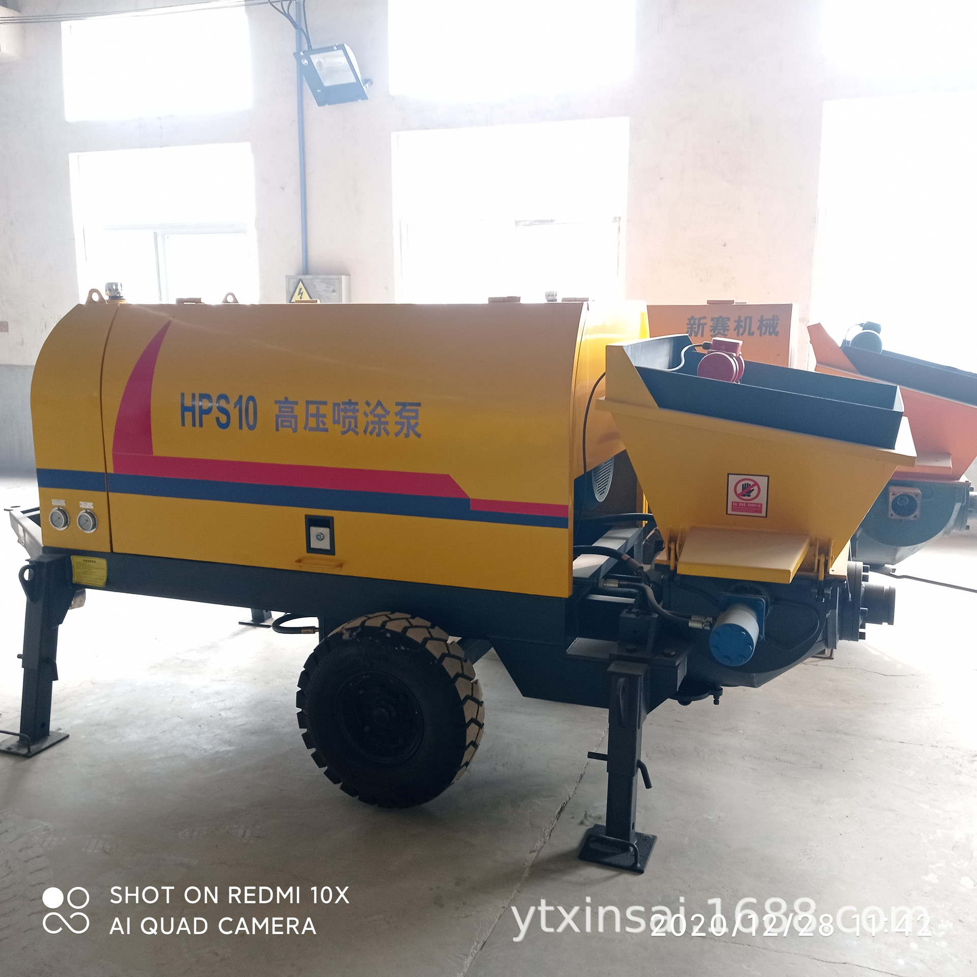 湿喷机 护坡用湿喷机 打隧道用湿喷设备 喷浆 喷草