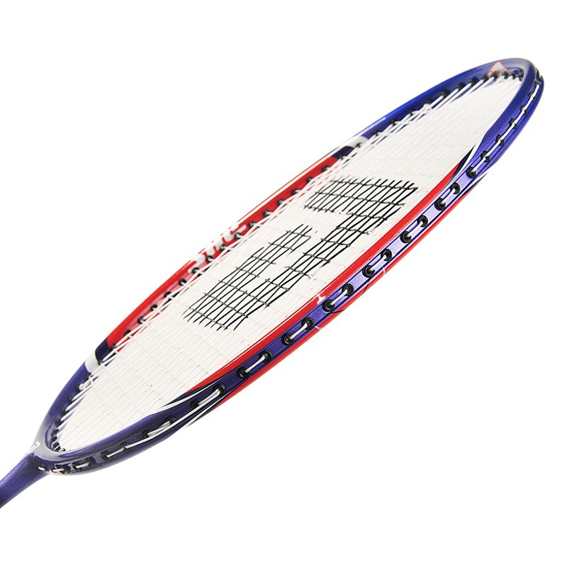 Red Double Happiness Badminton Racket Genuine Durable Single and Double Racket Set Carbon Offensive Carbon Fiber Ultra Light One Wholesale