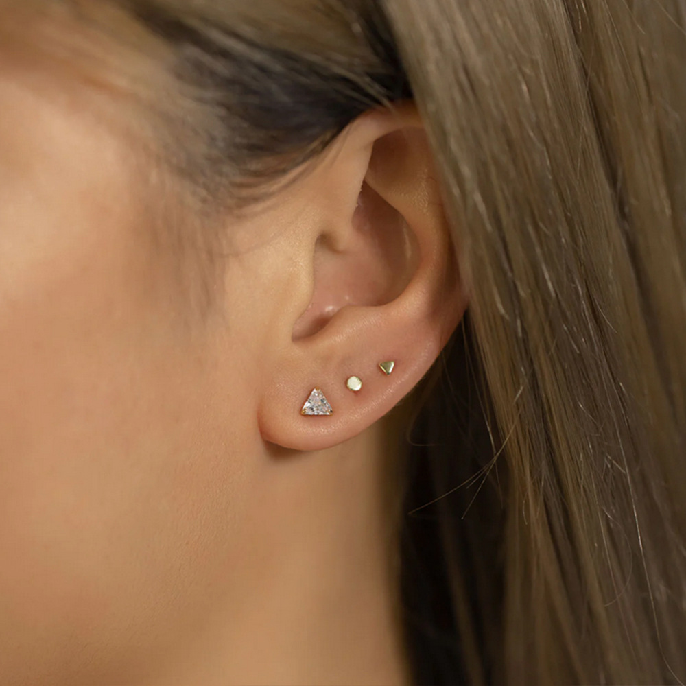 3g Weight Ear Studs Classification 1 Set Quantity Daily Occasion 925 Sterling Silver Material Star, Butterfly Pattern Women's Gender Plating Design Simple Style Style 1 Set 925 Sterling Silver Star Butterfly Ear Studs 48