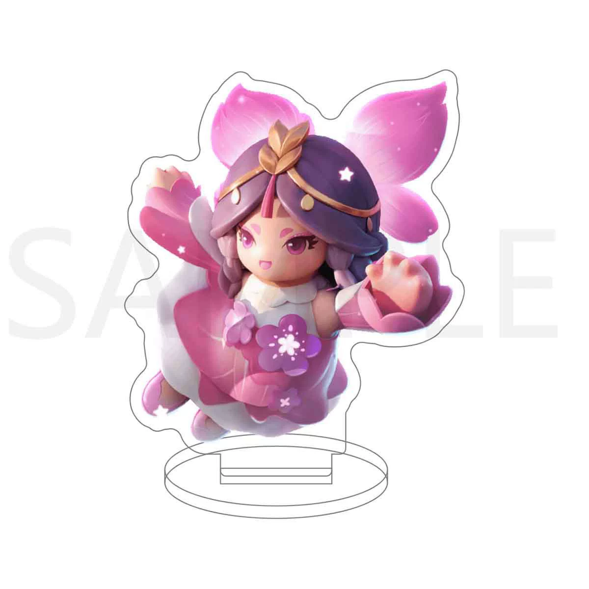 Игровые периферийные аксессуары Yuanmeng Star Acrylic Movement Xiaoli Cute Cartang Manpan Показывают Сладкий Оранжевый Meow Sun Shangxiang