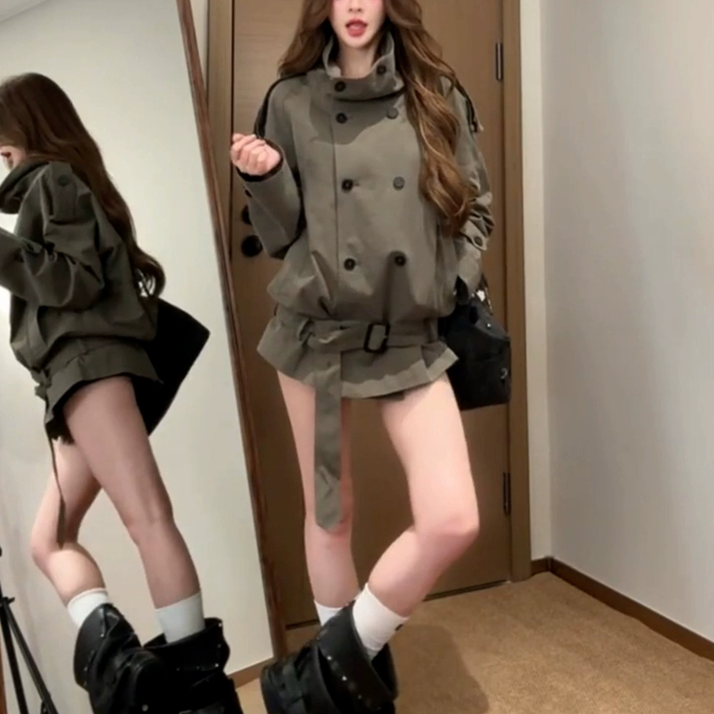 Дизайн trench coat, куртка, осень, 2026 год, тренд сезона