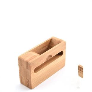 Creative Solid Wood Mobile Phone Base Mobile Phone Loudspeaker Stand Solid Wood Live Stand Buddha Base Desktop