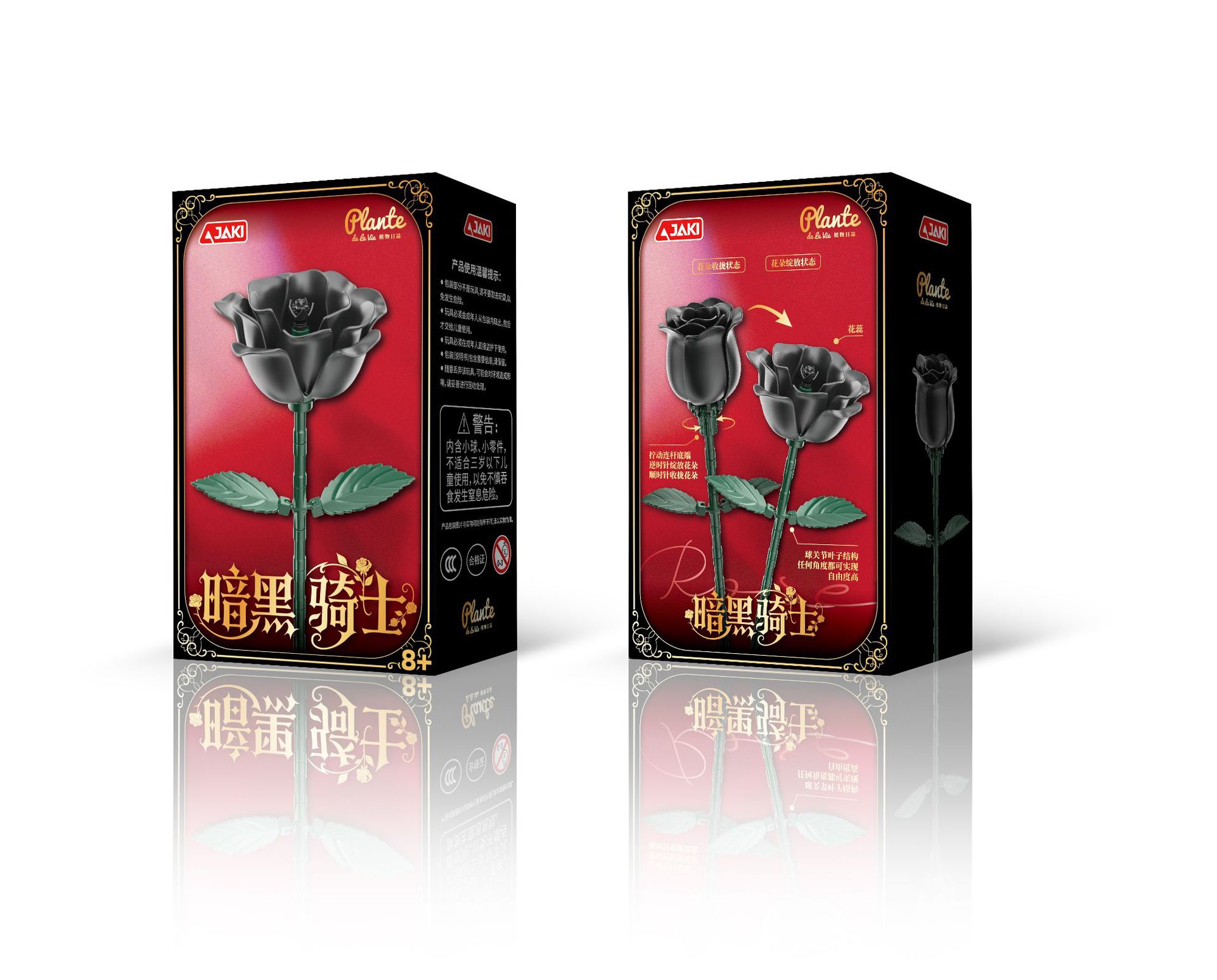 JAKI Jiaqi bloques de construcción suculenta olla montaje decoración interior simulación flor planta juguete lindo regalo la muchacha