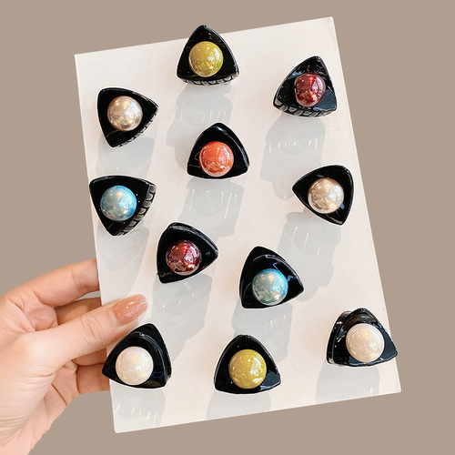 Children's small scratching clip, cute baby cat ear beanie hairpin hairpin, Korean style side bangs clip, girls' hairpin