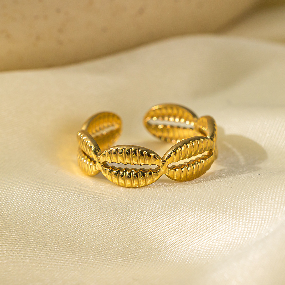 5g Weight 0.03µm-0.05µm Gold Plating Thickness PVD Coated Gold Plating Process Real Gold Plated Plating Material Zircon Inlay Material Rings, Earrings, Necklace Classification cable chain Chain Type Daily Occasion 304 Stainless Steel Material Starfish, Shell Pattern All Seasons Season Women's Gender IG Style, Marine Style Style Waterproof Non Tarnish, Inlay Craft PVD Coated Real Gold Plated 18K Gold Starfish Shell Titanium Steel IG Style Marine Style Waterproof Non Tarnish Rings Earrings Necklace 23