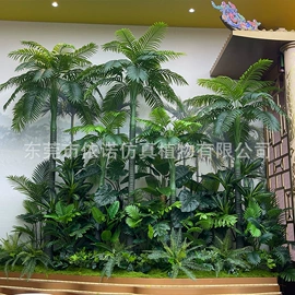 仿真绿植;仿真盆栽;仿真枝叶和树