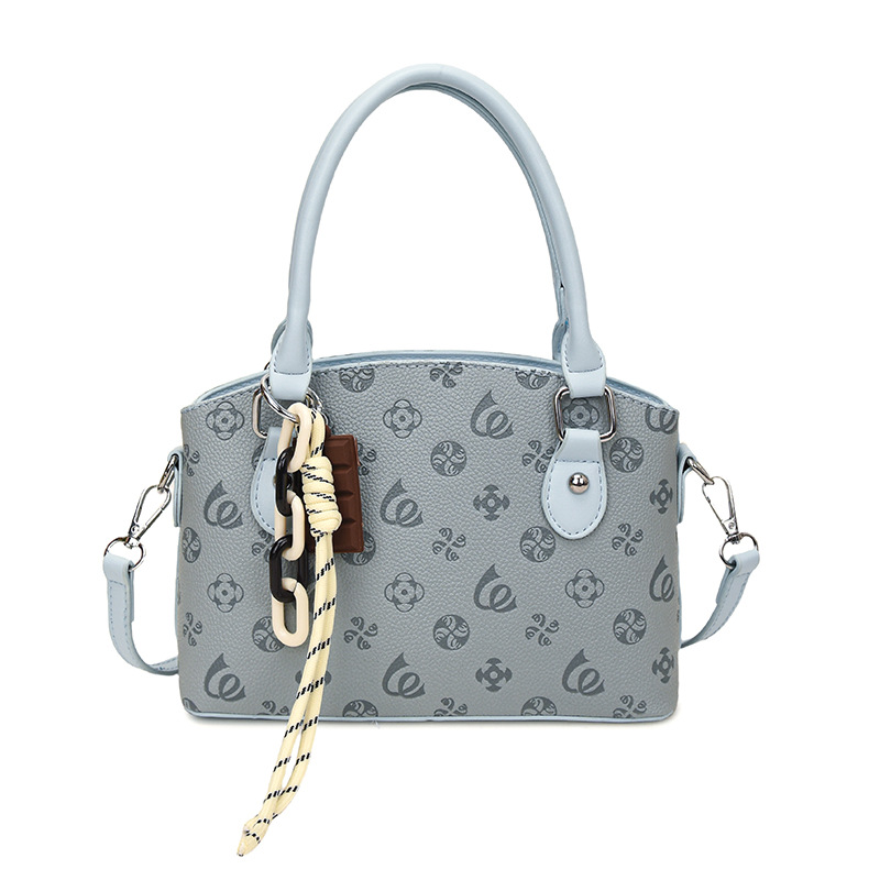 Bolso de textura transfronteriza 2025 verano nuevo estilo bolso de hombro con patrón de lichi bolso de mensajero en relieve de moda mujer