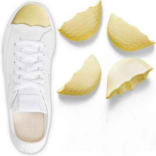 Shoes big change small artifact filling one size PU toe plug soft forefoot pad anti-pain women's shoes half size insole adjustment