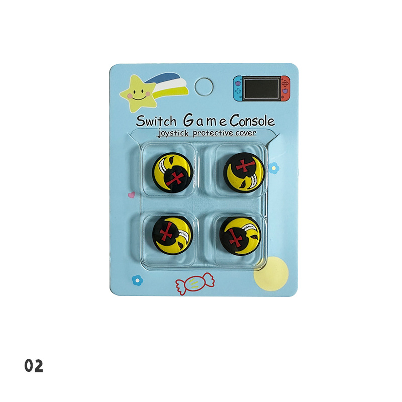 Tapa basculante de silicona de Nintendo Switch de dibujos animados NS Lite tapa basculante tapa protectora mango tapa protectora basculante