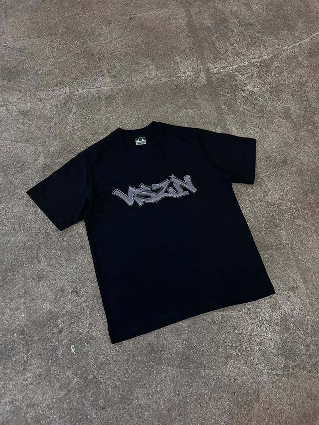 VSZN T-shirt Graffiti Logo Black