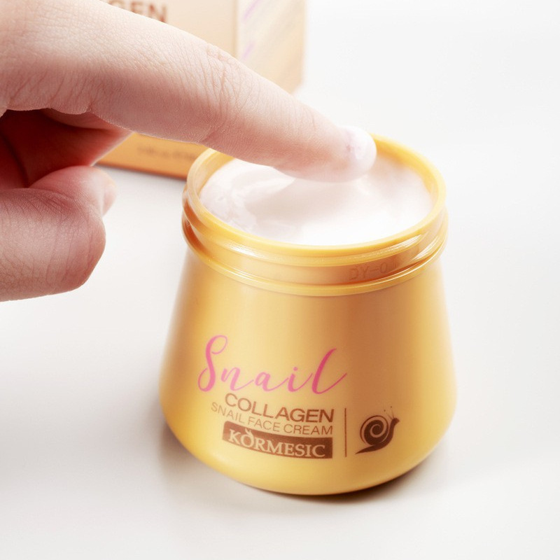 KORMESIC全英文补水润肤蜗牛面霜face cream跨境外单外贸厂家批发|undefined