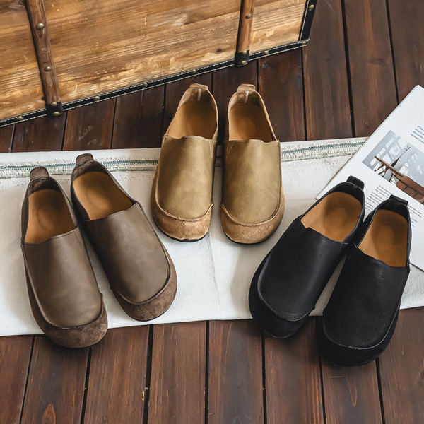 Universal loafers flat for leisure for work and office