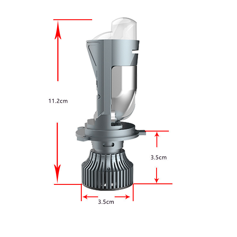 50W doble lente de luz LED delantero del automóvil más núcleo iluminado doble copa de lámpara instalado sin pérdida Plug and Play