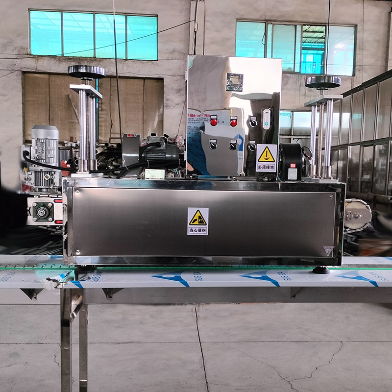 全自动压顶式胶帽热缩机   瓶口塑料帽热缩机  PVC帽热收缩机