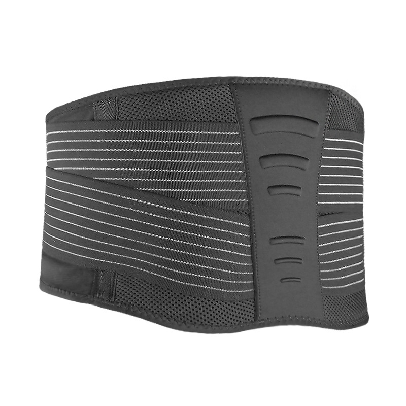 Deportes Fitness presión levantamiento de pesas sentadillas cinturón de protección cintura fija primavera soporte cinturón largo sentado Oficina cinturón largo