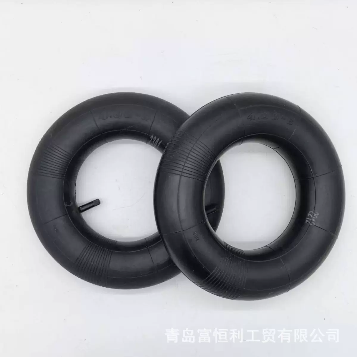 厂家直供3.50-4/4.00-8手推车充气内胎多种规格天然橡胶直嘴内胎