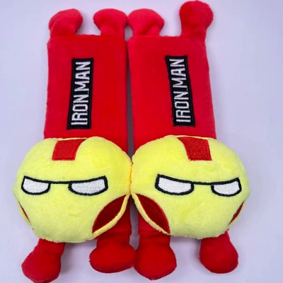 Plush Doll Head Protective – Seat belt shoulder pad - iron-man-207cm