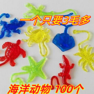 Sticky Sea Animal Climbing Wall Spider-Man Toy Superman Sticky Spider-Man Tricky Sticky Palm Decompression Decompression