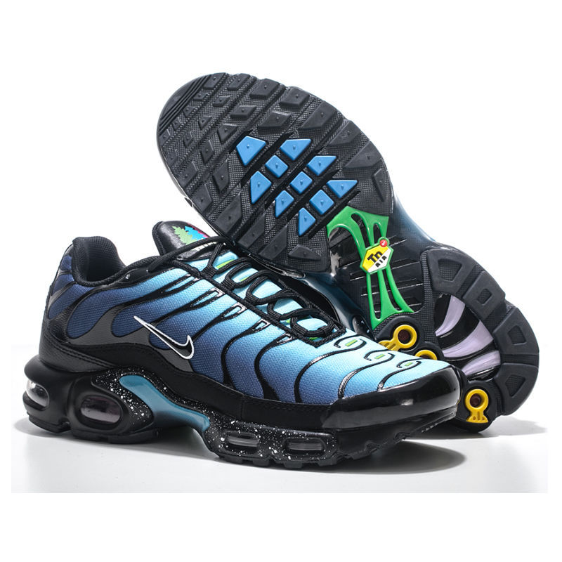 최고 품질의 Nike TN 블랙 그라데이션 블루