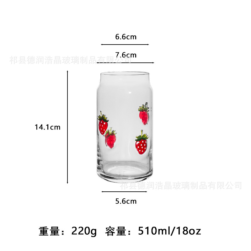 Copa de cola con fresa