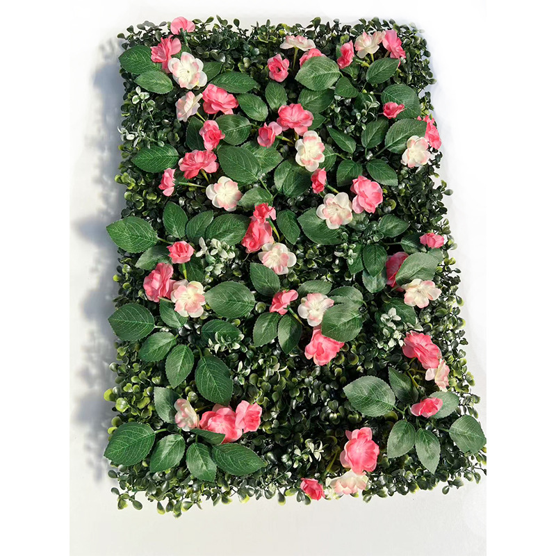 Amazon venta caliente transfronteriza simulación Milán césped planta pared fondo pared decoración falso césped fábrica al por mayor