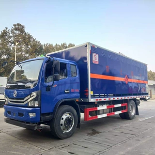 江淮3米烟花爆竹运输车2类危险品厢式运输车厂家报价