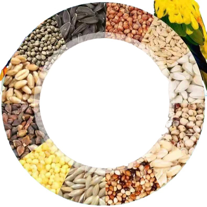 Корм для попугаев Tiger Parrot Feed Xuanfeng сShell, Huangguzi Xiaomi Peony Birds многоцветный корм для птиц