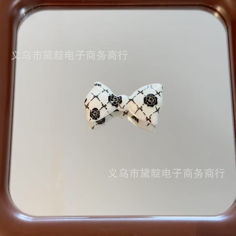 小香风玫瑰蝴蝶结爱心星星串珠 diy亚克力包挂手机链钥匙扣配件|undefined