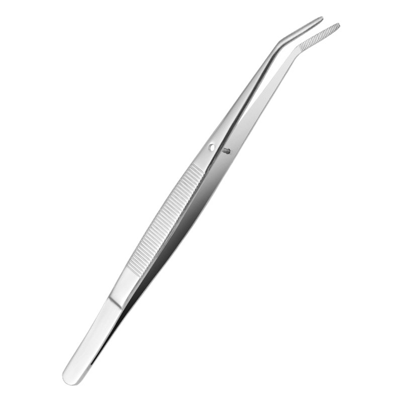 Pinzas de Acero Inoxidable de Suministro Directo de Fábrica, Extendidas y Reforzadas, Herramientas Dentales Orales, Pinza de Codo, Sonda Dental.