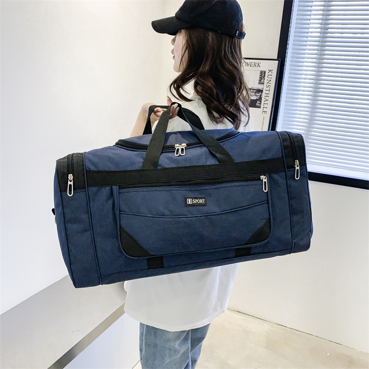 Unisex Basic Solid Color Nylon Travel Bags display picture 1