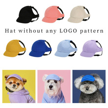 Pet Dog Hats Cat Summer Canvas Cap Outdoor Dog Baseball Cap