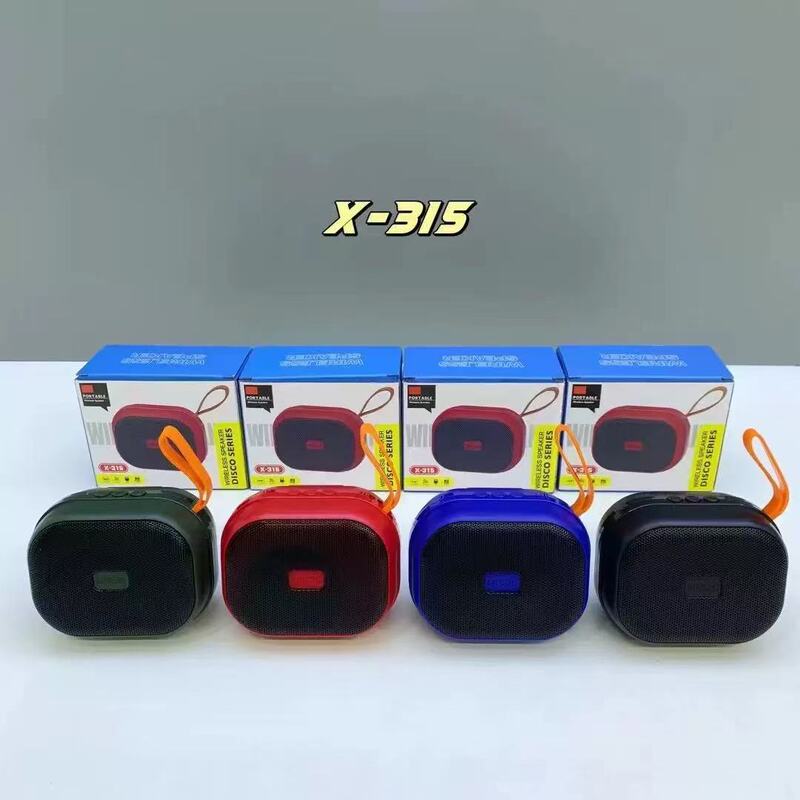 X-315蓝牙音箱低音炮户外骑行家用大音量插卡便携式小型迷你音响|undefined