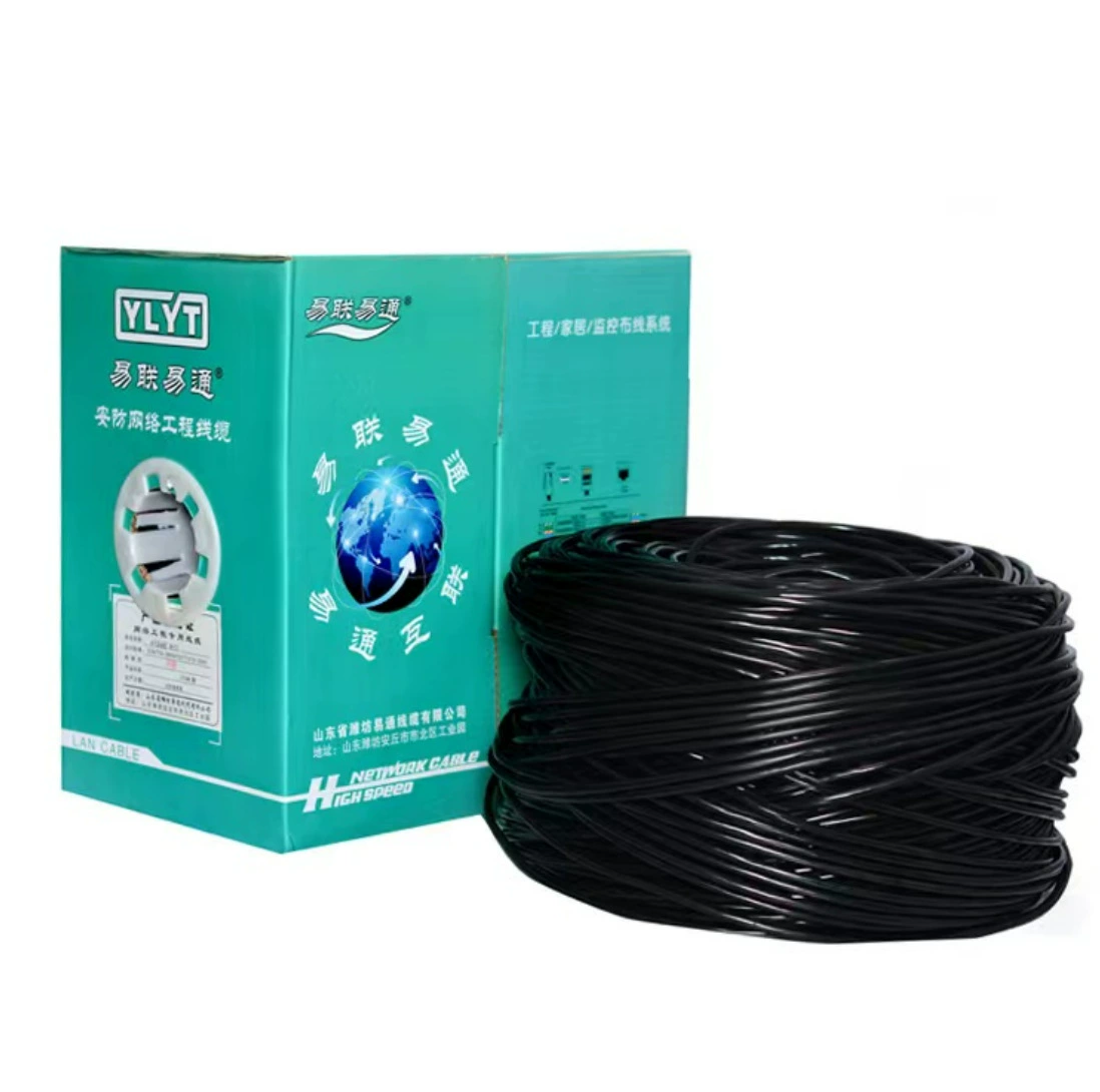 Yitong YTN6A Сетевой кабель категории 6 из бескислородной меди 0,55 мм для внутреннего использования 305m шт./кор.