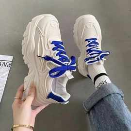 1199厚底运动鞋女2025新款厚底百搭休闲鞋潮