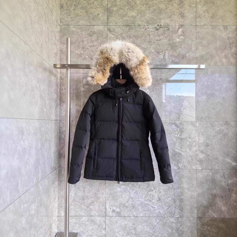 Cross-Border Canada Goose 04 #   Black Label Chelseadae Women's Slim-Fit Waist-Cinching Jacket Winter down Coat