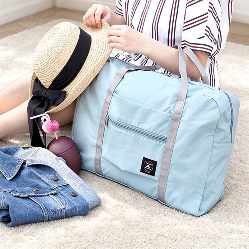 Travel Folding Storage Bag, Large Capacity, Portable Clothing Storage Bag for Business Trips, Lightweight Foldable Maternity Bag, Moving Bag