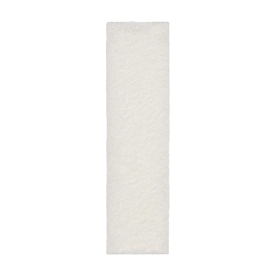 Seat belt shoulder pad Cover, High-End Simple Cashmere - sheep-wool-shoulder-pads-white