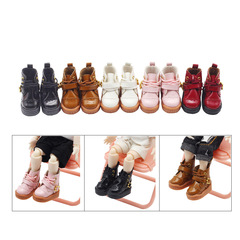 Ob11 children's shoes, versatile basic model YMY 12 points, 8 points Molly ufdoll bjd, high-top small leather shoes