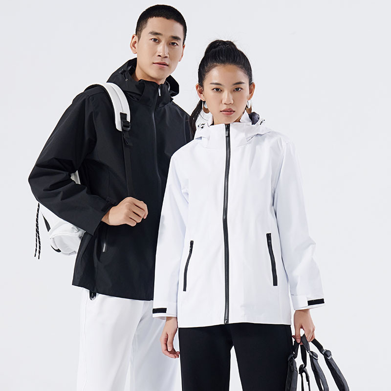 Chaqueta de una sola capa al aire libre con capucha delgada cazadora deportiva casual impermeable resistente al desgaste traje de Montañismo grupo compra overoles