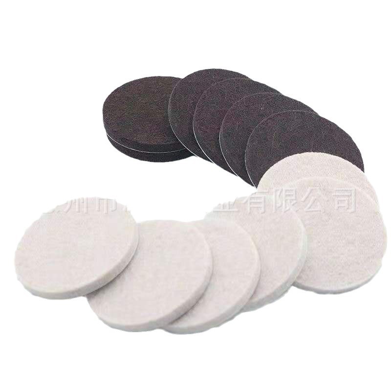 Almohadilla de fieltro autoadhesiva muebles mesa y silla almohadilla protectora almohadilla de pie de fieltro mesa redonda y silla cojín mudo Junta antideslizante