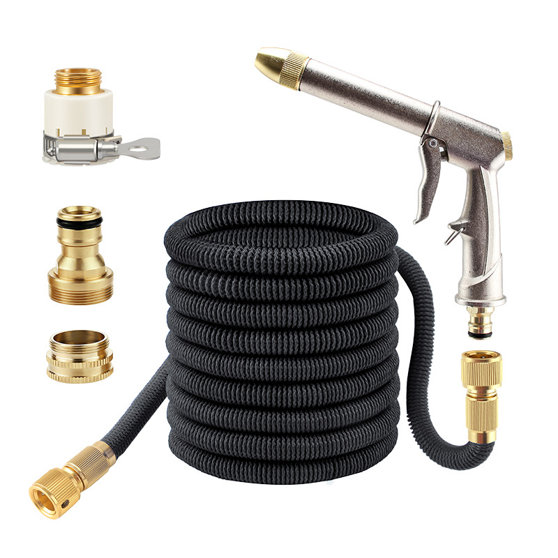 Automatische uitschuifbare tuinslang met hoge druk, telescopische magische slang voor huishoudelijk gebruik en autowassen._voghion.com