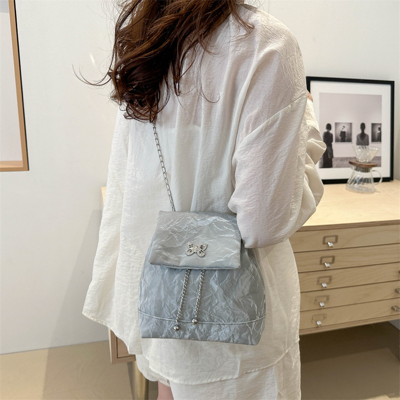 Bolso de mujer británico de estilo internacional2024 moda coreana de cadena múltiple bolso de hombro de hombro multifuncional